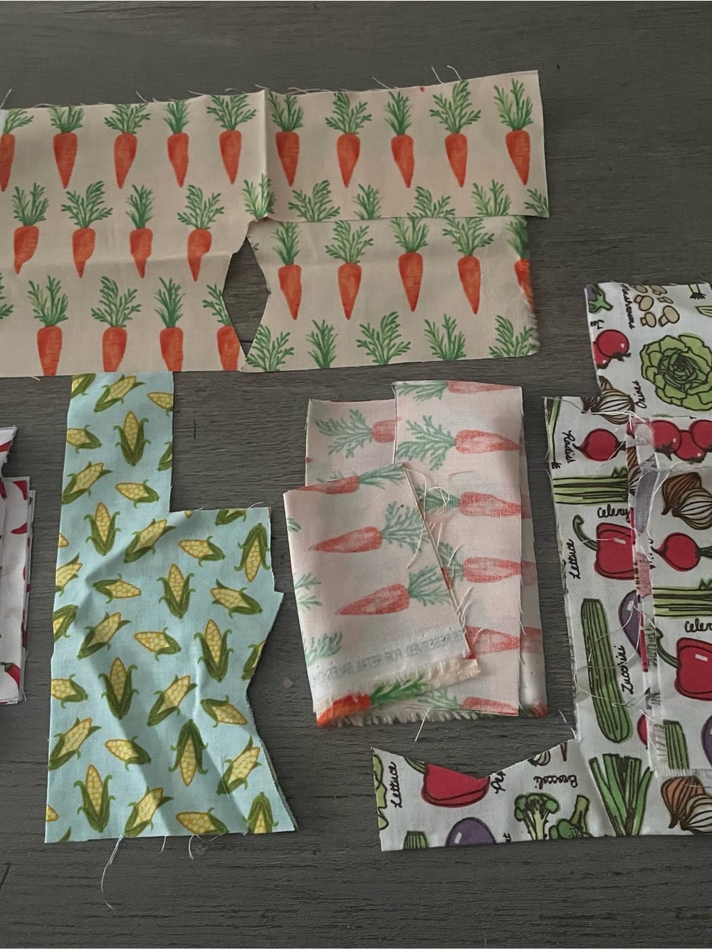 Veggie Scrap Fabric Bundle